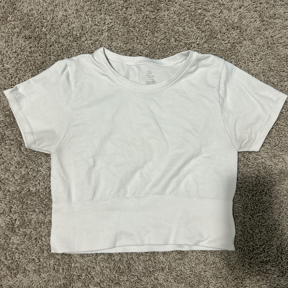 Aerie White Crop Top